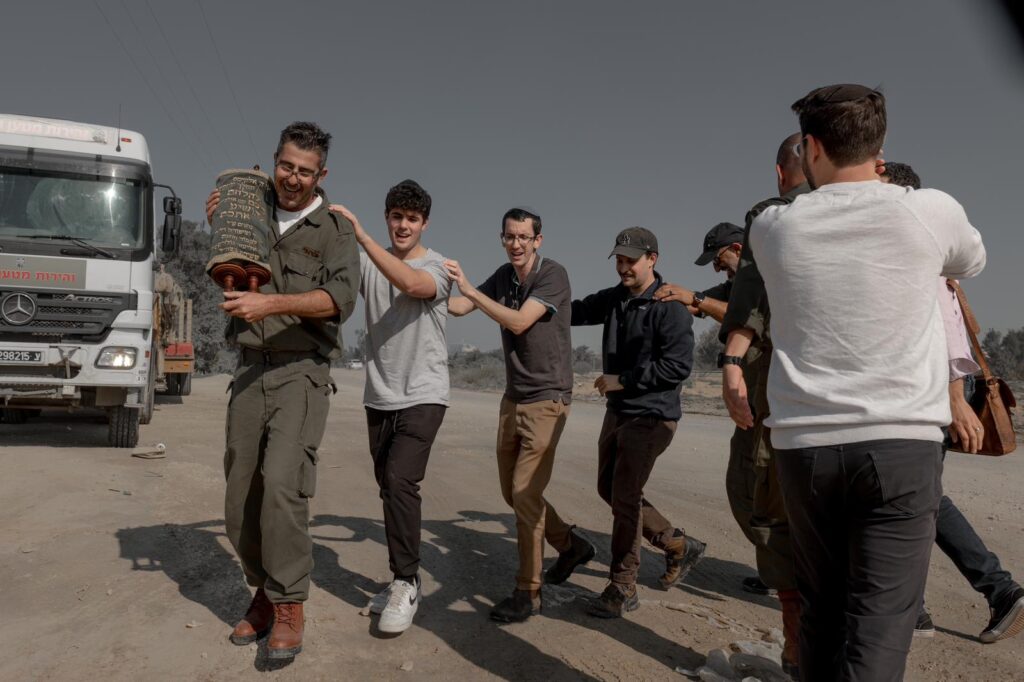 Dancing with the Sefer Torah